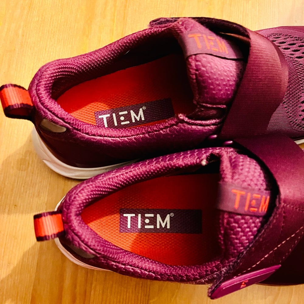 TIEM Slipstream Indoor Cycle Shoes in Sangria - Picture 2 of 5